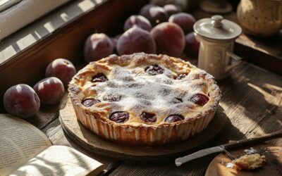 Clafoutis aux prunes : voyage dans le temps d’un dessert emblématique français
